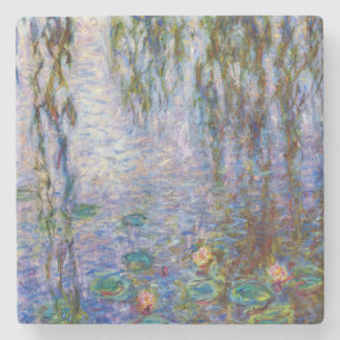 Porta-copo De Pedra Claude Monet - Lírios Hídricos