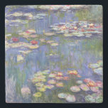 Porta-copo De Pedra Claude Monet - Lírios/Ninfas<br><div class="desc">Lírios/Ninfas - Claude Monet,  1916</div>