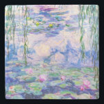 Porta-copo De Pedra Claude Monet - Lírios/Ninfas 1919<br><div class="desc">Lírios/Ninfas (W.1852) - Claude Monet,  Petróleo na Canvas,  1916-1919</div>