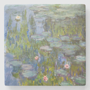 Porta-copo De Pedra Claude Monet Nenúfares 1915 Arte Impressionista