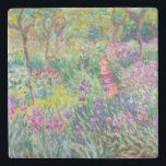 Porta-copo De Pedra Claude Monet - O Jardim Íris de Giverny<br><div class="desc">Jardim Íris em Giverny / Jardim do Artista em Giverny - Claude Monet,  1899-1900</div>