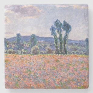 Porta-copo De Pedra Claude Monet - Poppy Field 1890 (Giverny)
