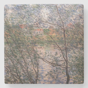 Porta-copo De Pedra Claude Monet - Primavera através dos ramos