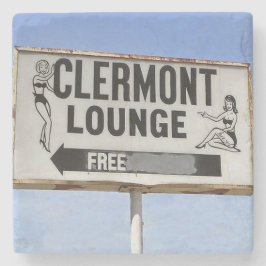 Porta-copo De Pedra Clermont Lounge Atlanta, Clermont Lounge,