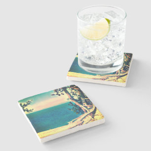 Porta-copo De Pedra Coastal Michigan!