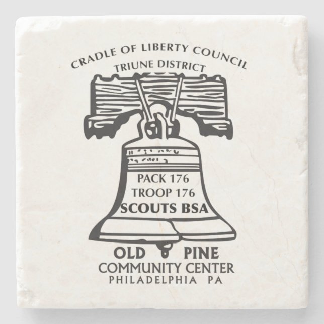 Porta-copo De Pedra Coaster (Tile) (Frente)