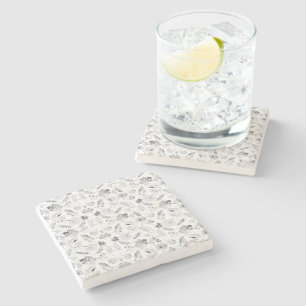 Porta-copo De Pedra Coasters Personalizado para Beber Papel Partido