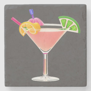 Porta-copo De Pedra Cocktail clássico