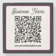 Código QR com letra cursiva de script