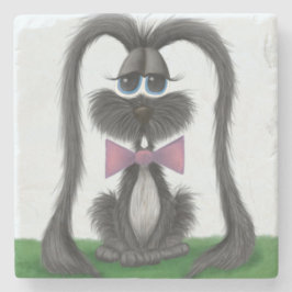 Porta-copo De Pedra Coelho Adorável