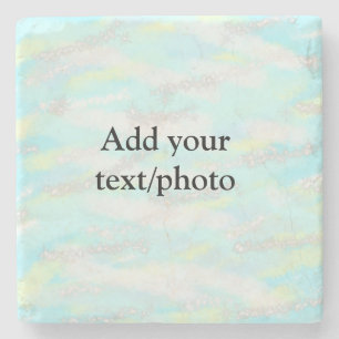 Porta-copo De Pedra Coloração colorido simples adicione sua foto de te