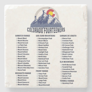 Porta-copo De Pedra Colorado 14ers Fourteeners Mountain Escalbing