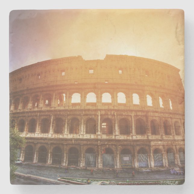 Porta-copo De Pedra Colosseum, Roma, Italia (Frente)