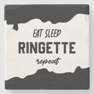 Porta-copo De Pedra Coma os presentes do reprodutor de Ringette Repeti