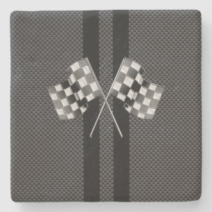 Porta-copo De Pedra Competindo listras das bandeiras na decoração do