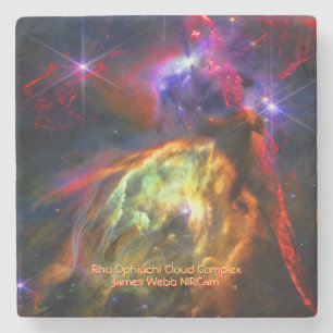 Porta-copo De Pedra Complexo de Nuvem Rho Ophiuchi - James Webb NIRCam