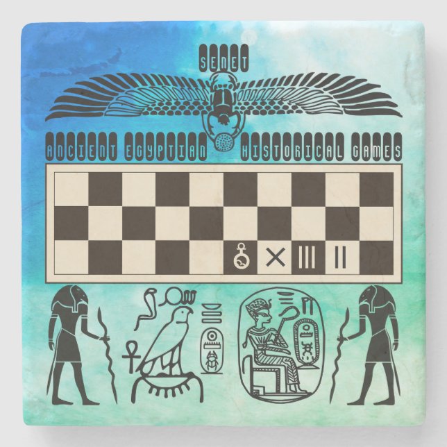 Porta-copo De Pedra Conselho antigo do Senado egípcio (Frente)