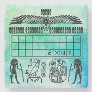 Porta-copo De Pedra Conselho antigo do Senado egípcio