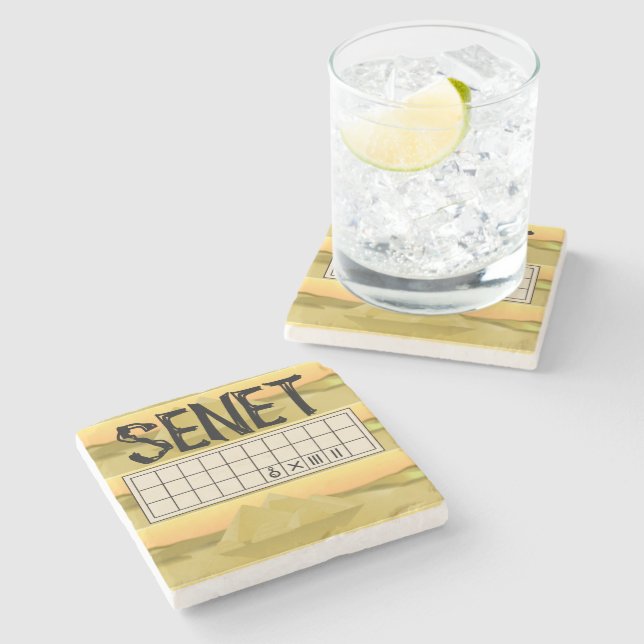 Porta-copo De Pedra Conselho antigo do Senado egípcio (Lateral)