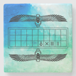 Porta-copo De Pedra Conselho antigo do Senado egípcio