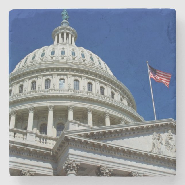 Porta-copo De Pedra Construção do Capitólio, Washington, EUA (Frente)