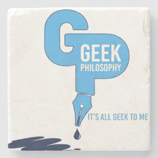 Porta-copo De Pedra Copo de Filosofia Geek