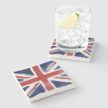 Copo de pedra Union jack