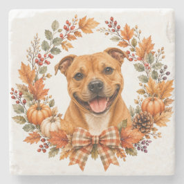 Porta-copo De Pedra Copo debaixo para Staffordshire Bull Terrier