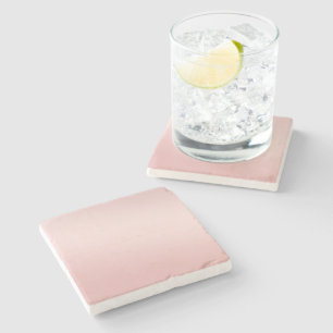 Porta-copo De Pedra Cor-de-rosa pincelada