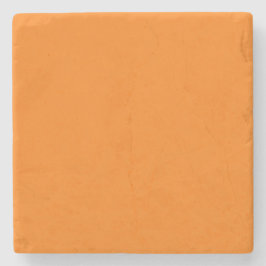 Porta-copo De Pedra Cor Laranja