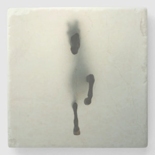 Porta-copo De Pedra Coro A Partir De Uma Tela De Nevoeiro Imprime Acr