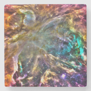 Porta-copo De Pedra Cosmos coloridos