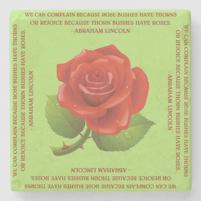 PORTA-COPO DE PEDRA COTAÇÃO ABE LINCOLN (Frente)