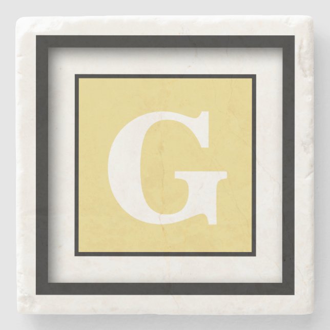 Porta-copo De Pedra Couro Formal Monocromático Formal (Frente)