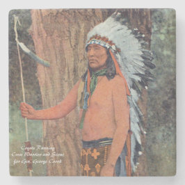 Porta-copo De Pedra Coyote em Execução