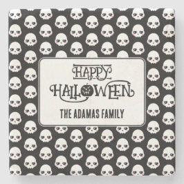 Porta-copo De Pedra Cravo-da-índia com Sobrenome