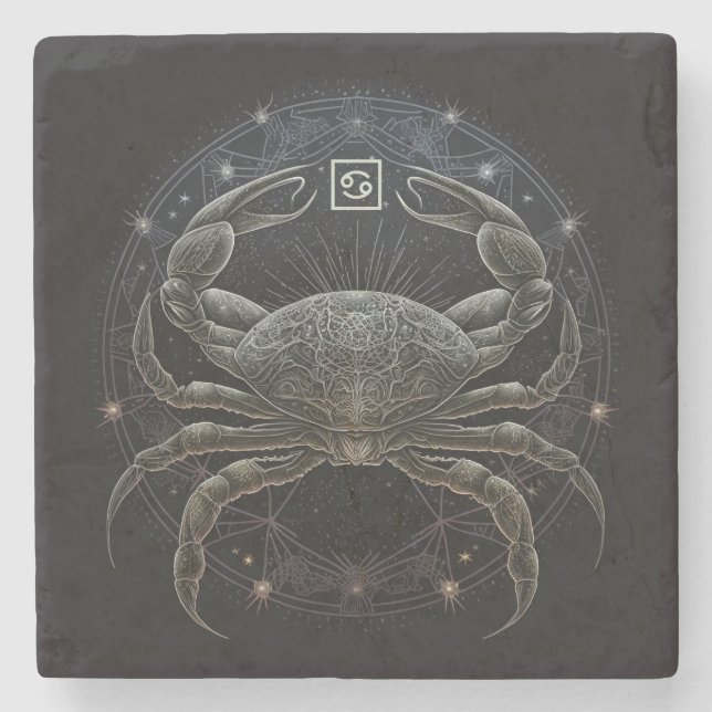 Porta-copo De Pedra Create Your Own Mystical Cancer (Frente)