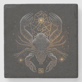 Porta-copo De Pedra Create Your Own Mystical Cancer