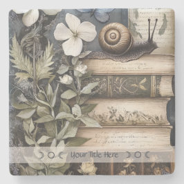 Porta-copo De Pedra Create Your Own Snail Herbology Books Botanical