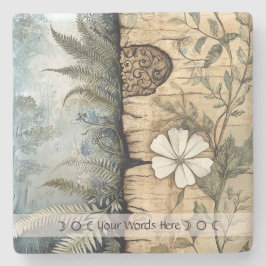 Porta-copo De Pedra Create Your Own Wildflower Botanical