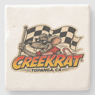 Porta-copo De Pedra CreekRat®   CreekRat Co.   Topanga - Malibu - CA