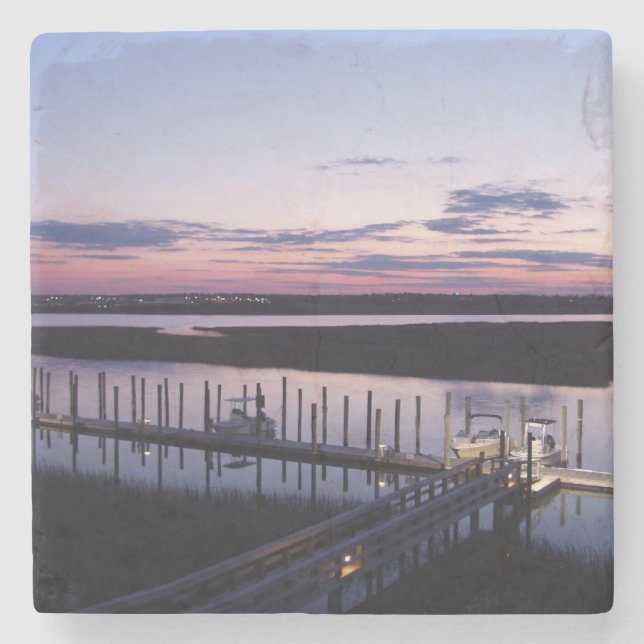 Porta-copo De Pedra Crepúsculo (Frente)