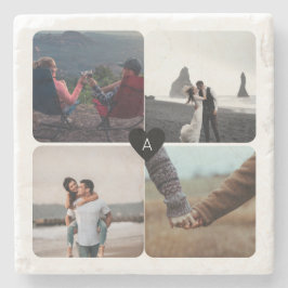 Porta-copo De Pedra Crie seu próprio modelo de foto de aniversário de 