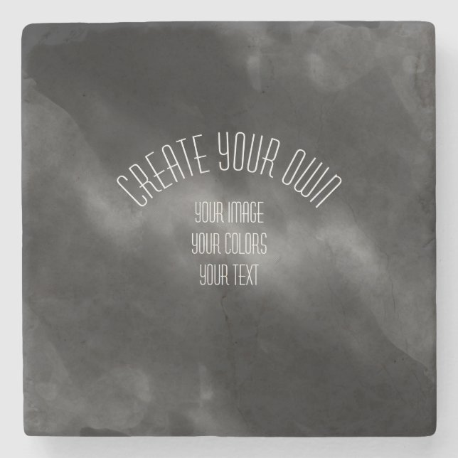 Porta-copo De Pedra Crie seu próprio personalizado completamente (Frente)