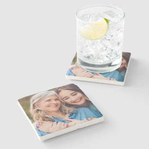 Porta-copo De Pedra Crie Sua Própria Foto Personalizada DIY