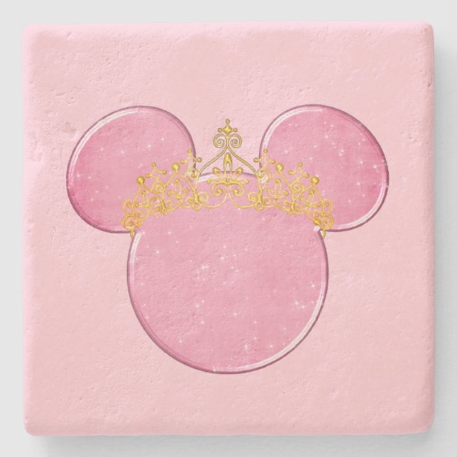 Porta-copo De Pedra Crown Stone Coaster (Frente)