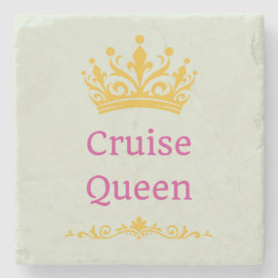 Porta-copo De Pedra Cruise Queen