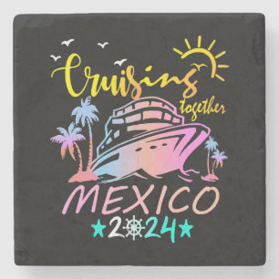 Porta-copo De Pedra Cruzeiro de Família no México