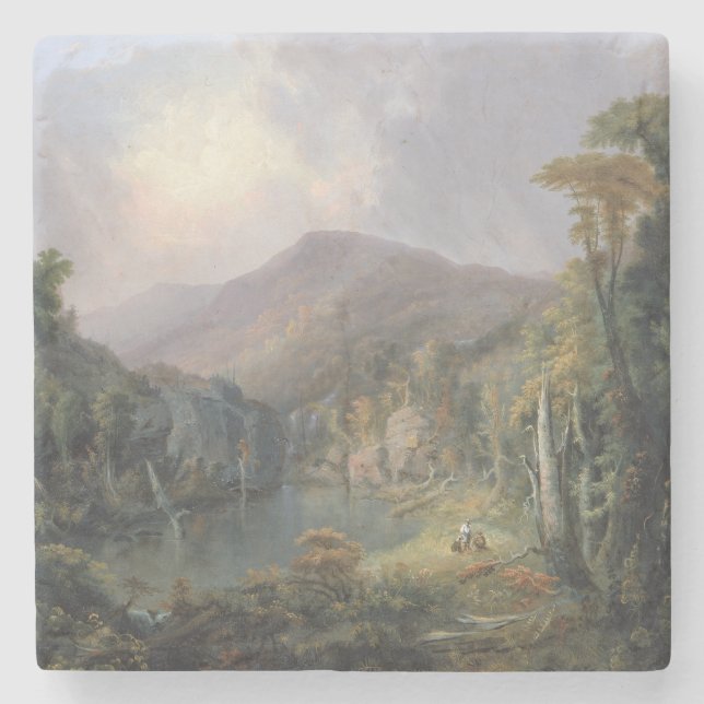 Porta-copo De Pedra Cumberland Mountain Hunters - Samuel M. Lee (Frente)