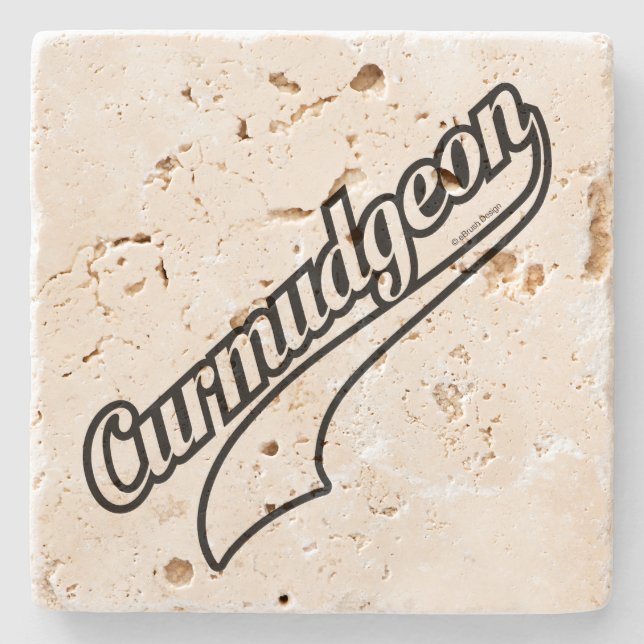 Porta-copo De Pedra Curmudgeon (Frente)